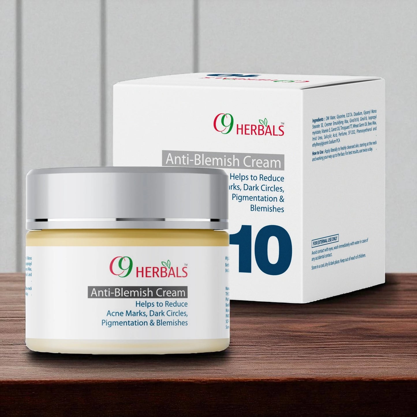 Anti Blemish Cream For Reduction Of Acne Marks, Dark Circles And Pigmentation. (50ML)