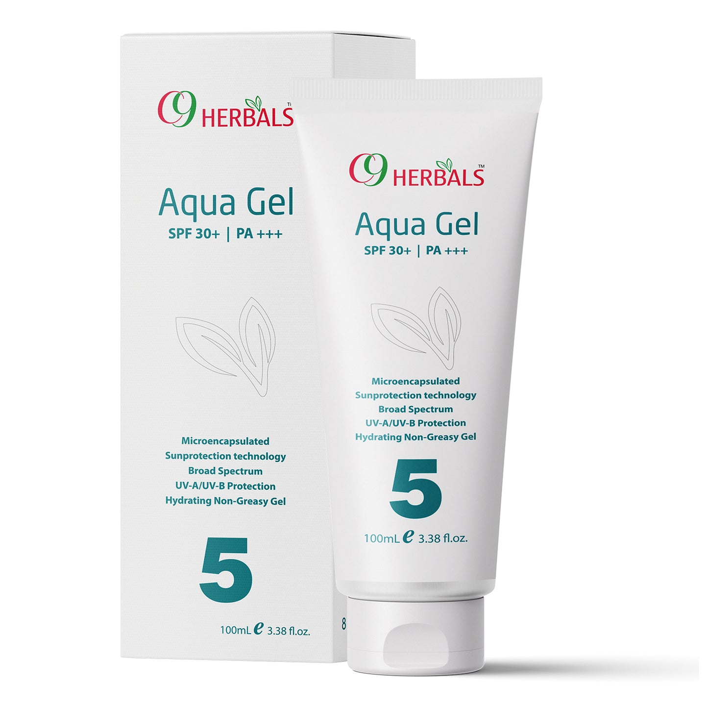 Aqua Gel Sunscreen With Aloevera And Titanium Dioxide For Protection Against UV-A/ UV-B Rays