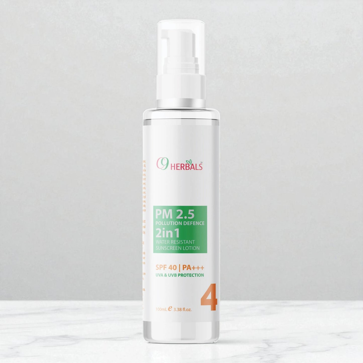 PM 2.5 Pollution Defence SPF 40 Sunscreen Lotion, UVA And UVB Protection, 100ml.