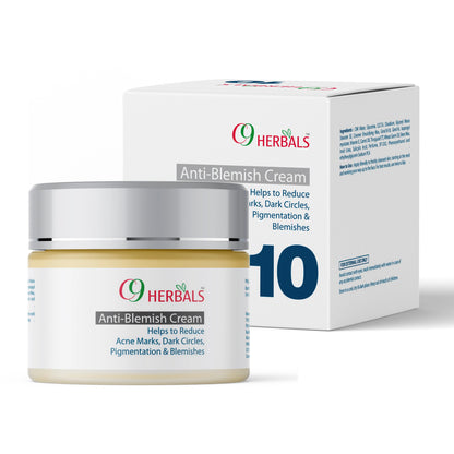 Anti Blemish Cream For Reduction Of Acne Marks, Dark Circles And Pigmentation. (50ML)