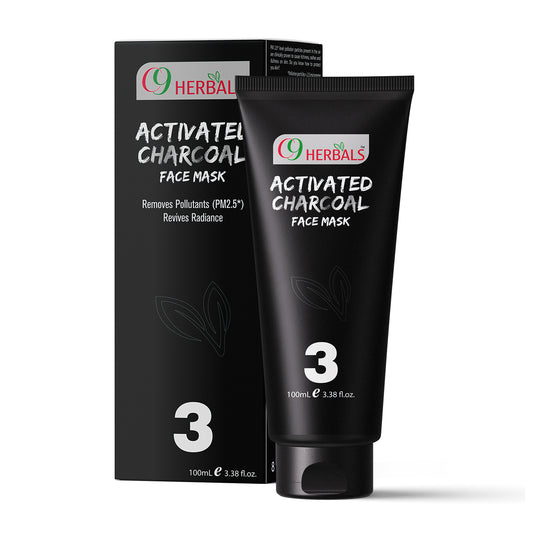 Activated Charcoal Face Mask With Aloevera And Liquorice