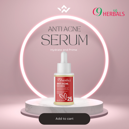 Anti Acne Face Serum | Salicylic Acid | Tea Tree Extract | Reduces Acne & Acne Marks | Prevent Blackheads