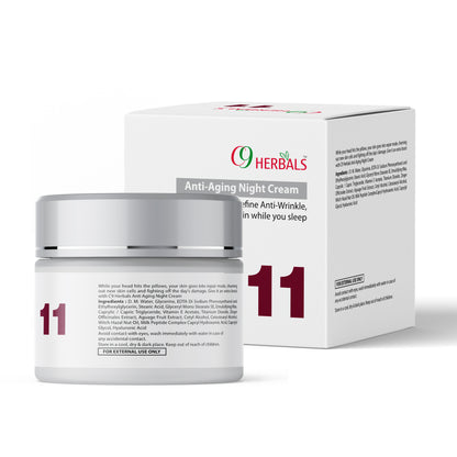 Anti Aging Night Cream For Fine Lines And Wrinkles, 50ML