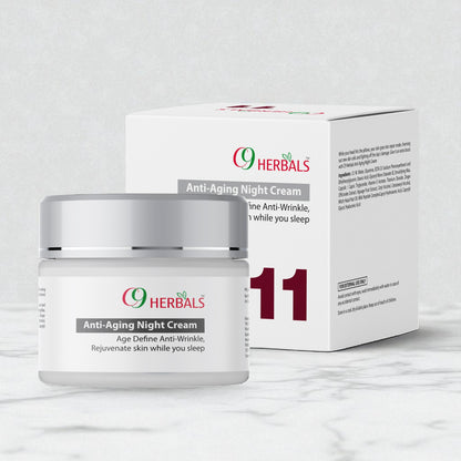 Anti Aging Night Cream For Fine Lines And Wrinkles, 50ML